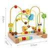 Montessori Maze Circles Around Beads Abacus Math Puzzle Early Learning Educational Wooden Toys For Children Kids1 2 3 Years 5
