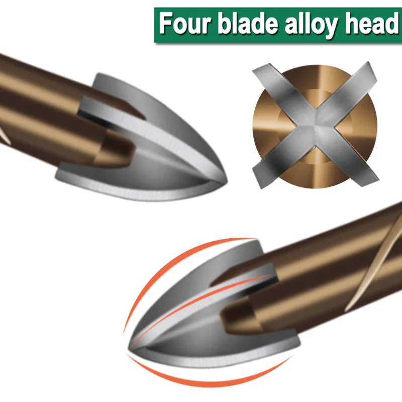 Kříž šestiúhelník dlážděná sklo tmel kov keramika dřevo plastový výmol pila trojúhelník slitina vrtačka kousek rozměr 3mm 4mm 5mm 6mm 8mm 10mm 12mm