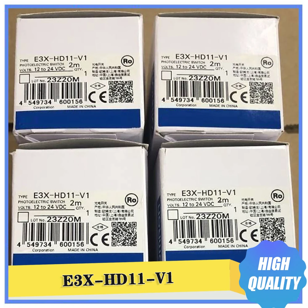 

E3X-HD11-V1 Optical Fiber Amplifier Dual Digital Display High Quality Fast Ship