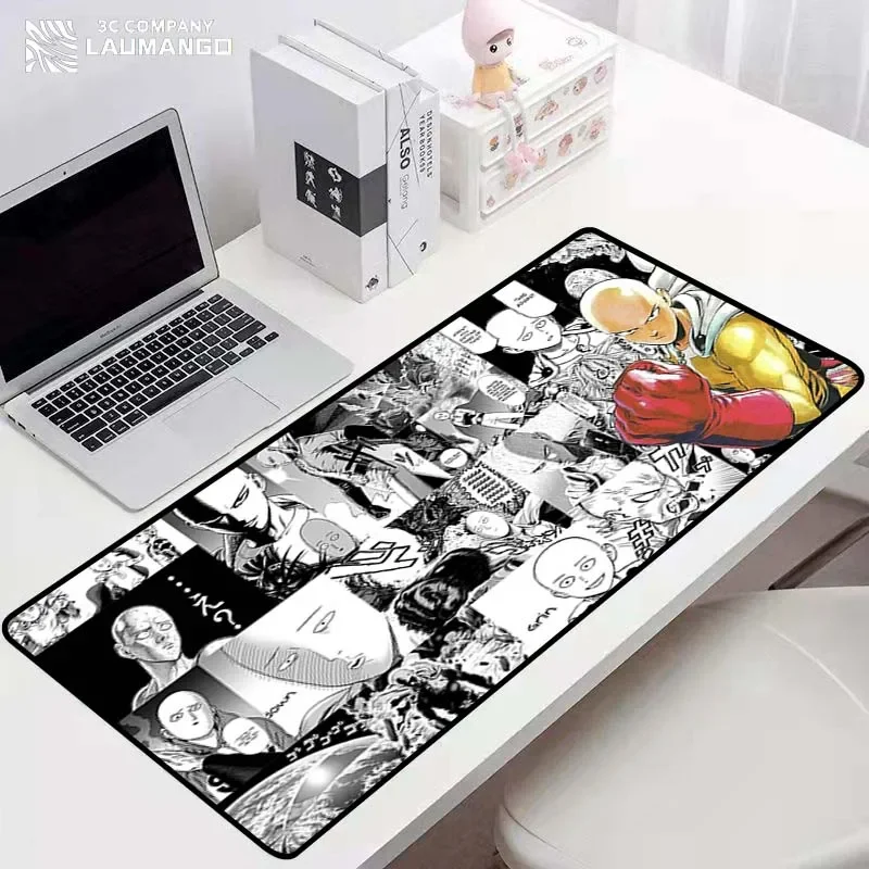 One Punch Man Grandi Tappetini Per Mouse Pc Accessori Per Giocatori Computer Mousepad Xxl Per Giocatori Tappetino Da Tavolo Da Tavolo Stitch Yugioh Ta