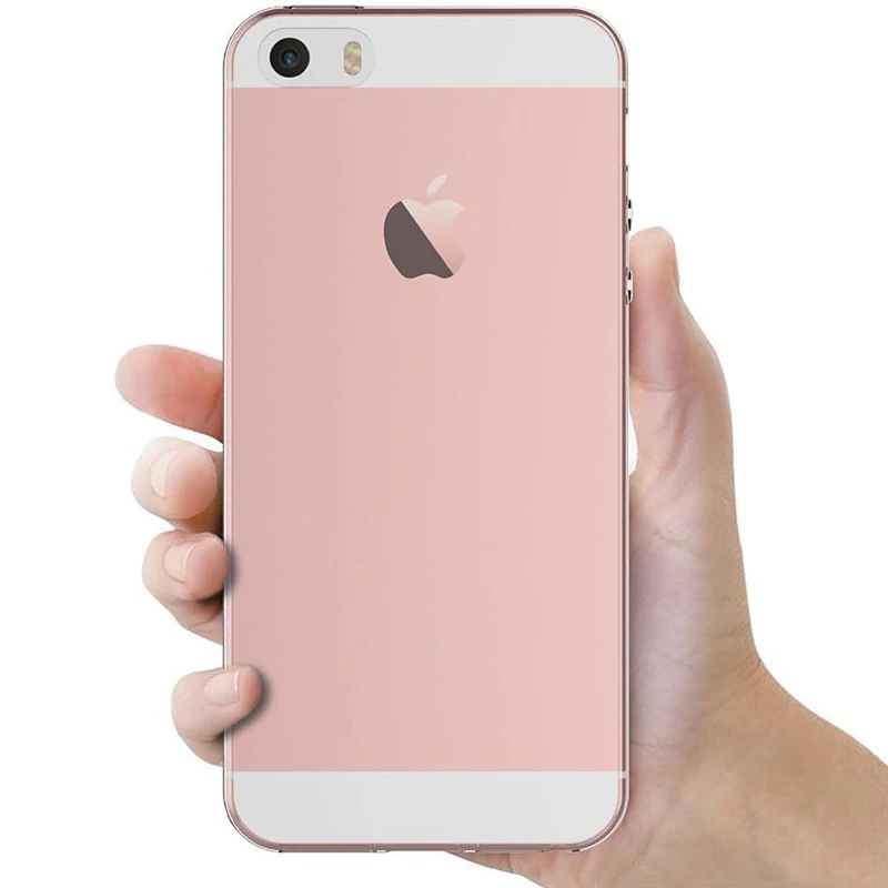 Ultra-Thin Transparent Silicone Shockproof Soft Case - Clear Back Cover Shell