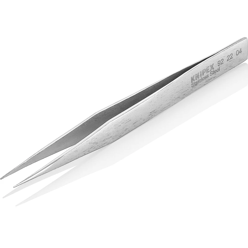 KNIPEX 92 22 04 Matte Anti Rust And Anti Magnetic Tweezers Exquisite Workmanship Simple Operation Easy To Learn