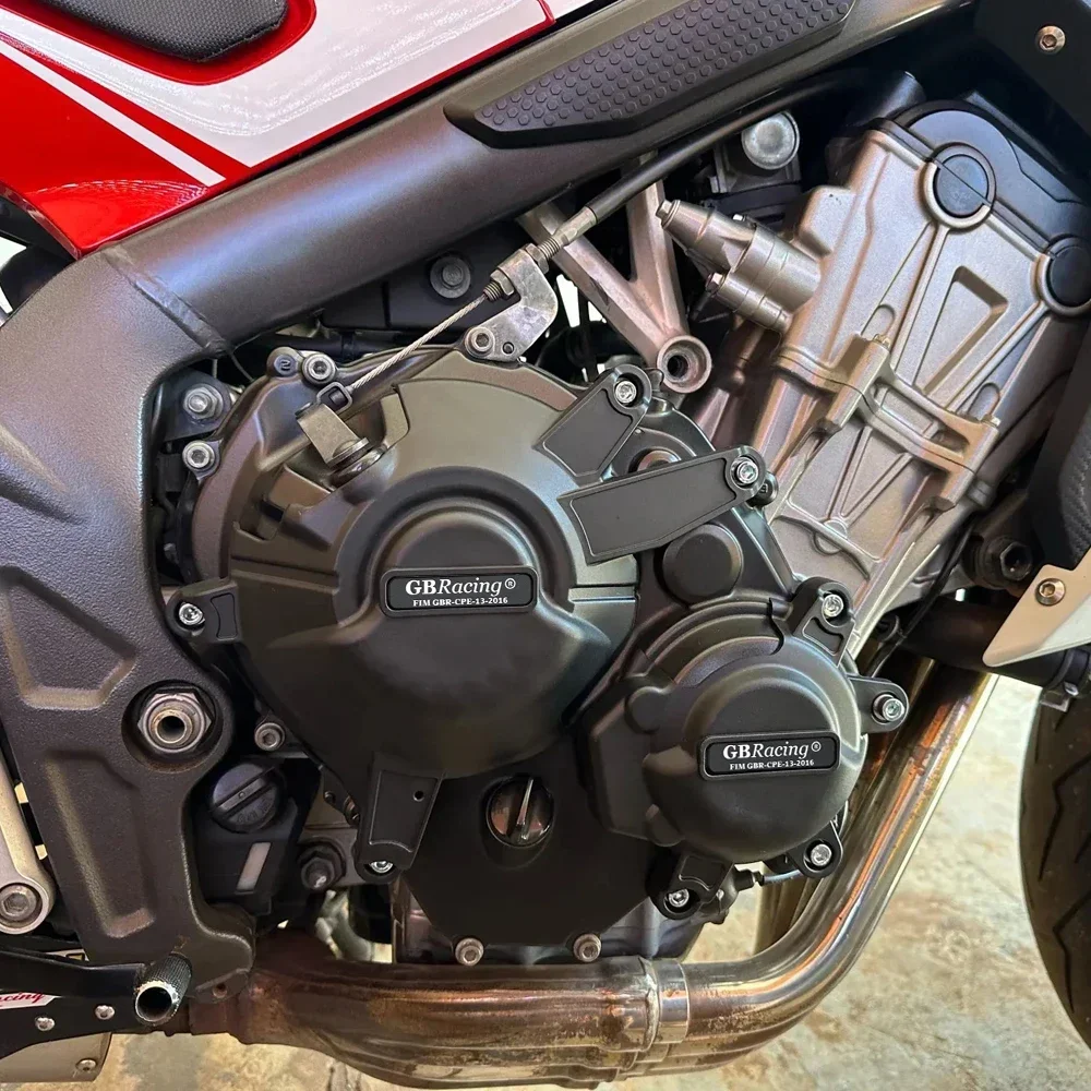 GBRacing Motorcycle Accessories Engine Cover Set for Honda CB650R CBR650R