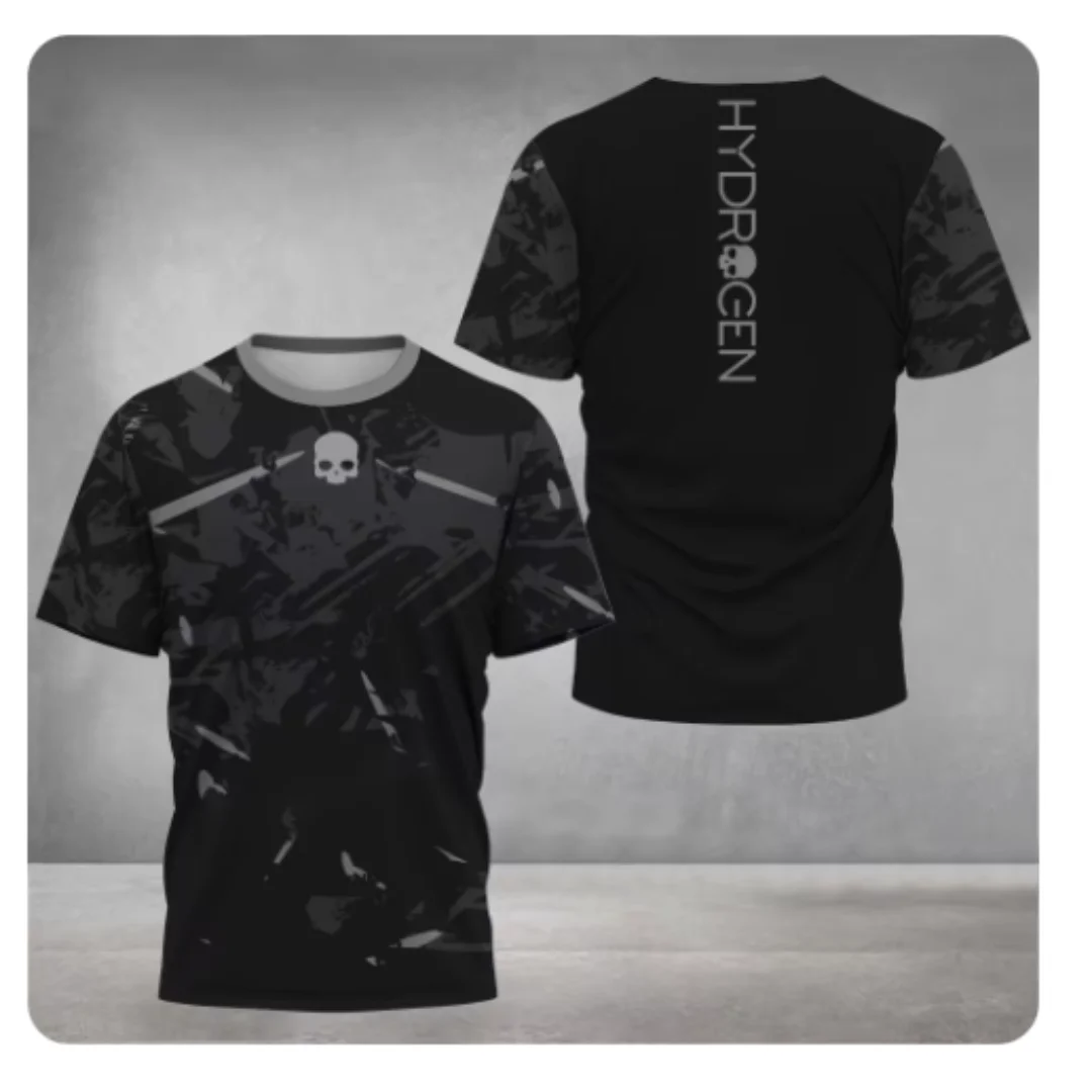 Tallas Grandes Hombre Camiseta Deportiva De Seda De Hielo Para