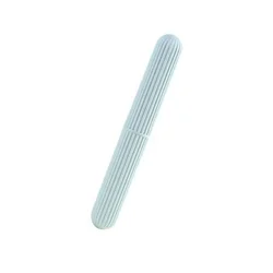 Portable Travel Toothbrush Storage Case - Dust - Proof Bathroom and Camping Accessory (Green)