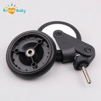 Stroller Replacement Rubber Wheels Front And Rear Wheel Stroller Accessories Compatible With Stroller