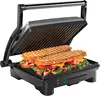 Panini Press Grill and Gourmet Sandwich Maker Non-Stick Coated Plates, Opens 180 Degrees to Fit Any Type or Size 1