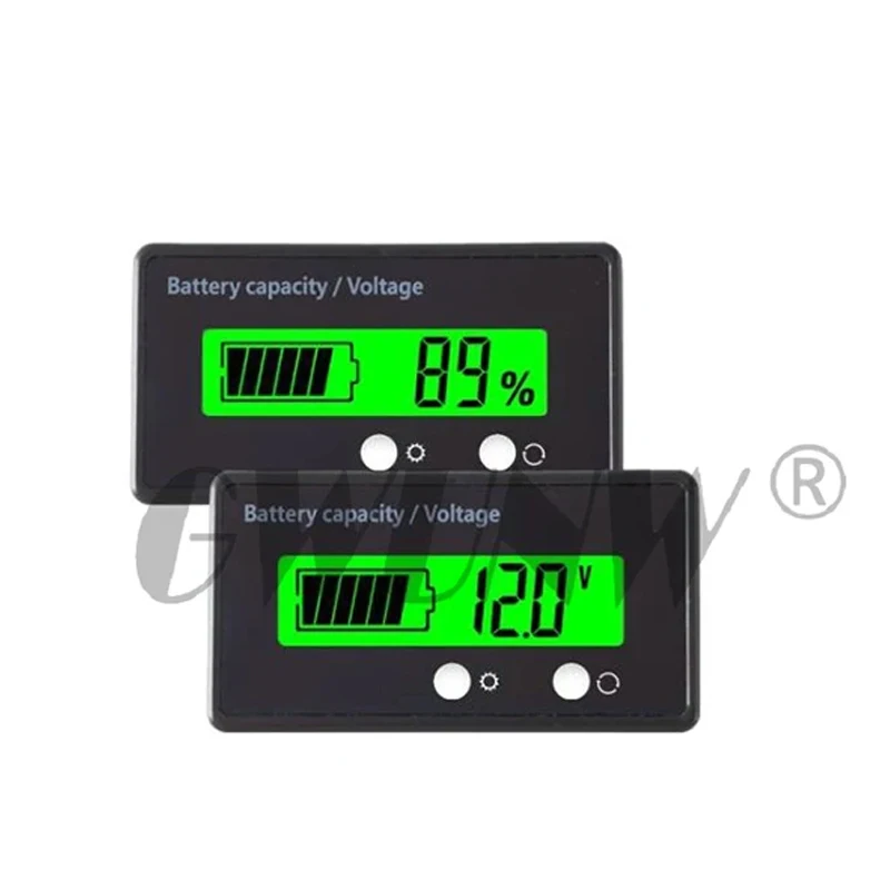 Gc12 Batteria Al Piombo-Display Della Quantità Elettrica Misuratore Della Batteria-Autoimpostazione