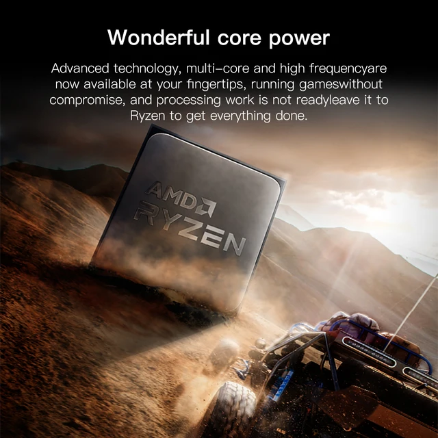 고성능 AMD Ryzen 5 5600 프로세서로 게이밍을 더욱 즐겁게!