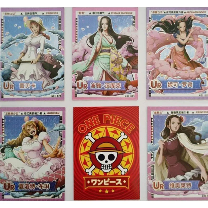 

Anime ONE PIECE Rare UR SSR Reflections Flash Cards Hancock Sanji Shirahoshi Toys for boys Collectible Cards Birthday Gifts