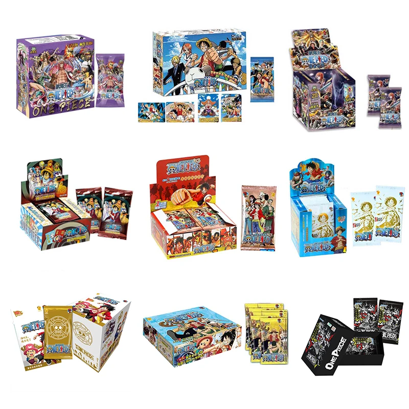 One Piece Collection Cards Girl Booster Box Packs Anime Tcg 25Th Anniversary Cartas Rufy Sanji Nami Carte Da Gioco