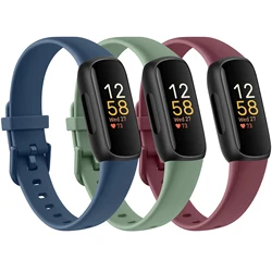 Soft Silicone Adjustable Sport Bracelet - Pack of 3 Watchbands (3pcs)