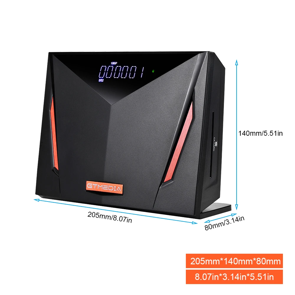 GTMEDIA V8 UHD  ڽ,  ù DVB-S2, S2X DVB-T2, DVB-C BISS + PowerVu Ű, 2.4G  ׷̵, 4K TV ڴ