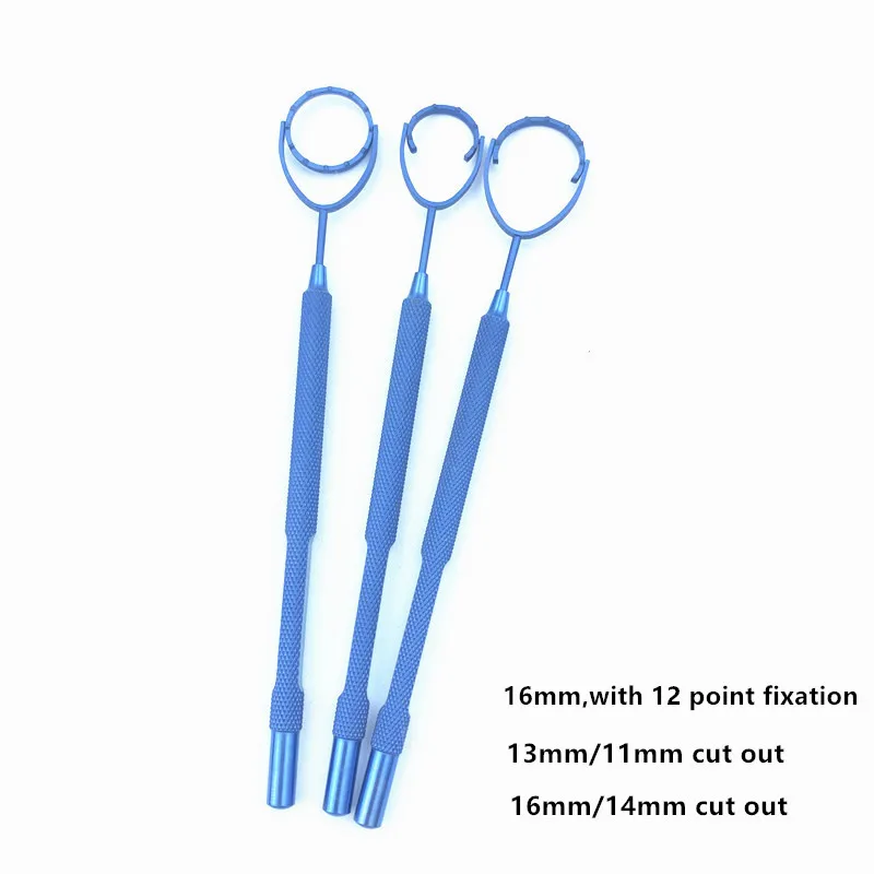 

3 Types Ophthalmic Titanium Fixation Ring ophthalmic surgical instrument