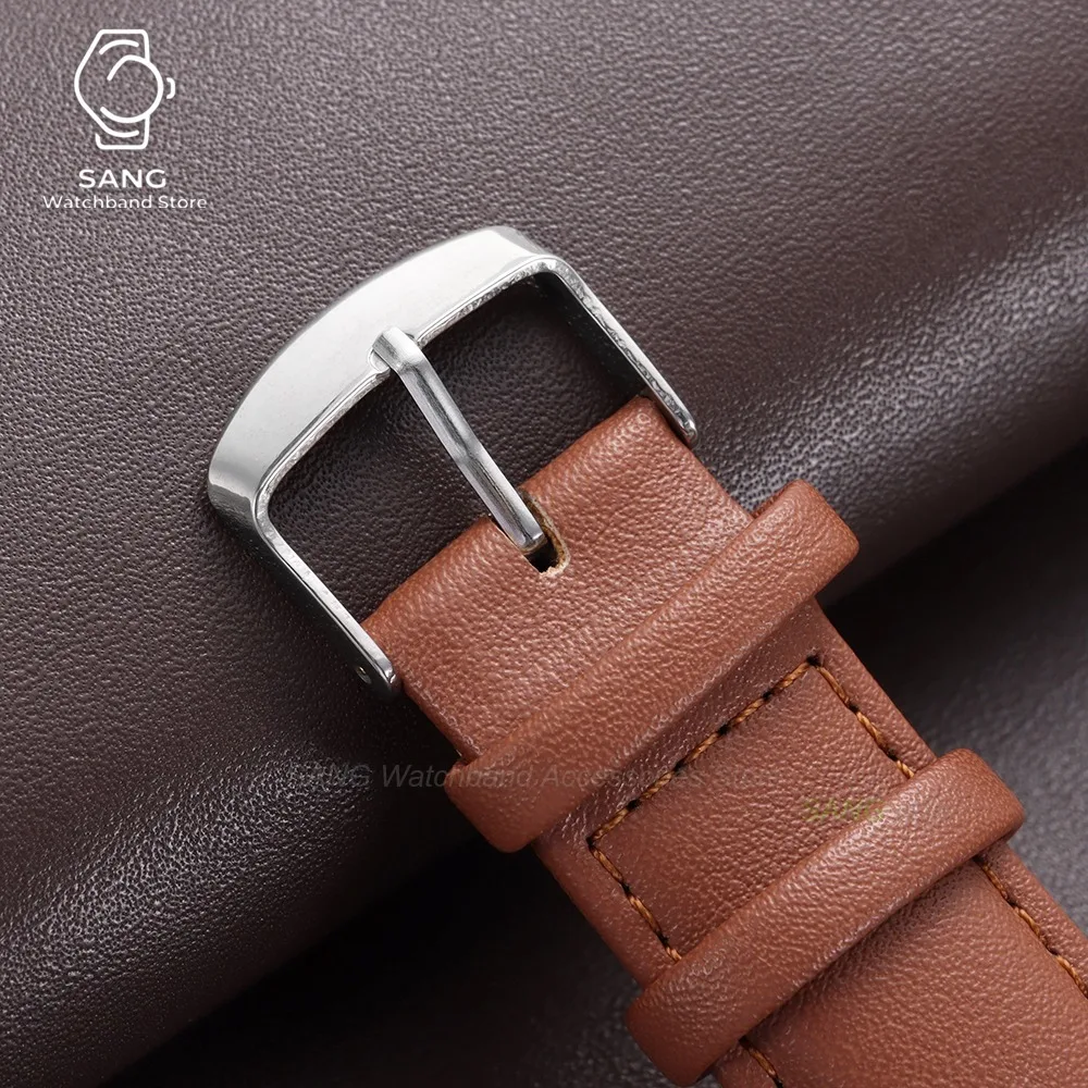 Versatile Soft PU Leather Watch Band Straps