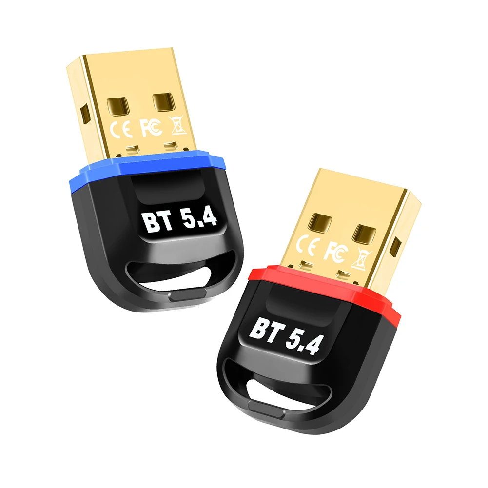 USB BT 5.4 동글 어댑터, BT 5.4 동글 리시버 지지대, Win11/10/8.1 BT 동글, PC 스피커 무선 마우스 이어폰 키보드용
