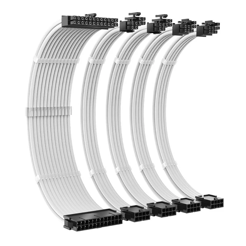 

ATX 24-контактный двойной PCIE 6 + 2-контактный двойной 4 + 4-контактный шнур, 24-контактный разветвитель для материнской платы, кабель, Прямая поставка