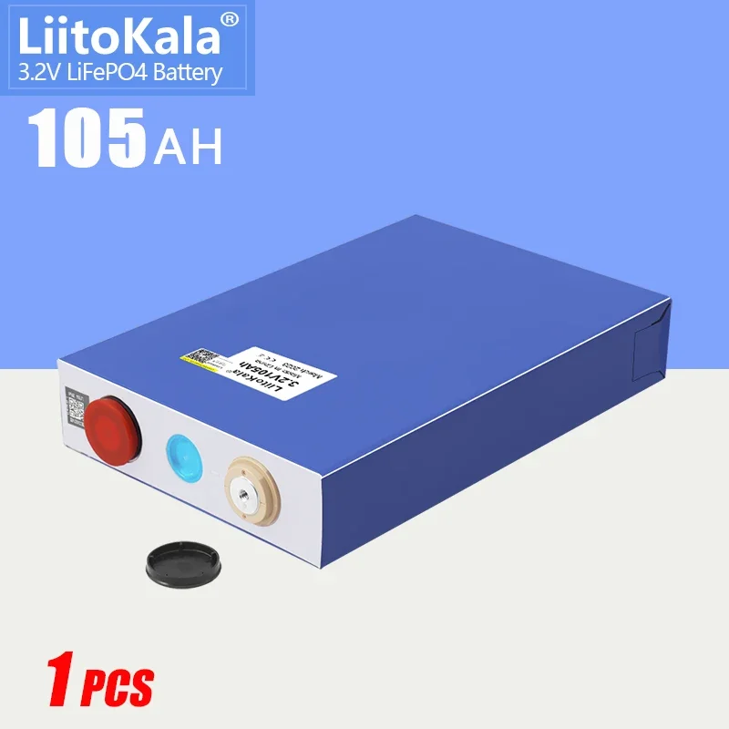 

Перезаряжаемая батарея LiitoKala, 3,2 в, Ач, LiFePO4, 12 В, 24 В, 48 В