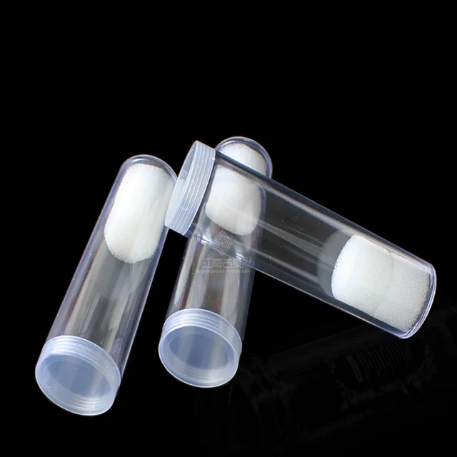 1Db Új 19-33 Mm-Es Átlátszó Műanyag Tekercs-Érmék Tárolócső Védőcsövek Tartójának Összegyűjtése Protect Gross Ware Szerszámok - Image 3