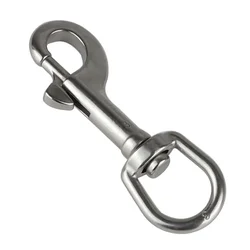 Premium Heavy - Duty Stainless Steel Bolt Snap Hook for Diving and Outdoor Adventures (65mm)
