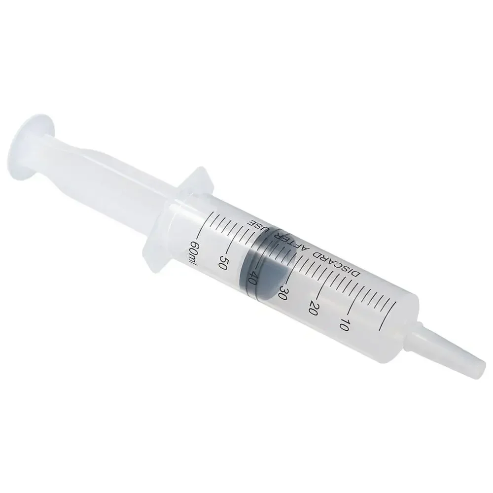 Plastic Syringes Pump 4 Pack Capacity Syringe , 20ml 60ml Large Syringe Measuring Syringe Tools Dispensing Multiple Uses