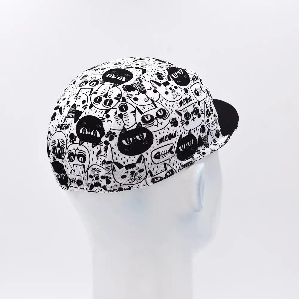 New CLassical Cat Funny Cycling Caps Breathable Unisex Gorra Ciclismo JIASHUO 6