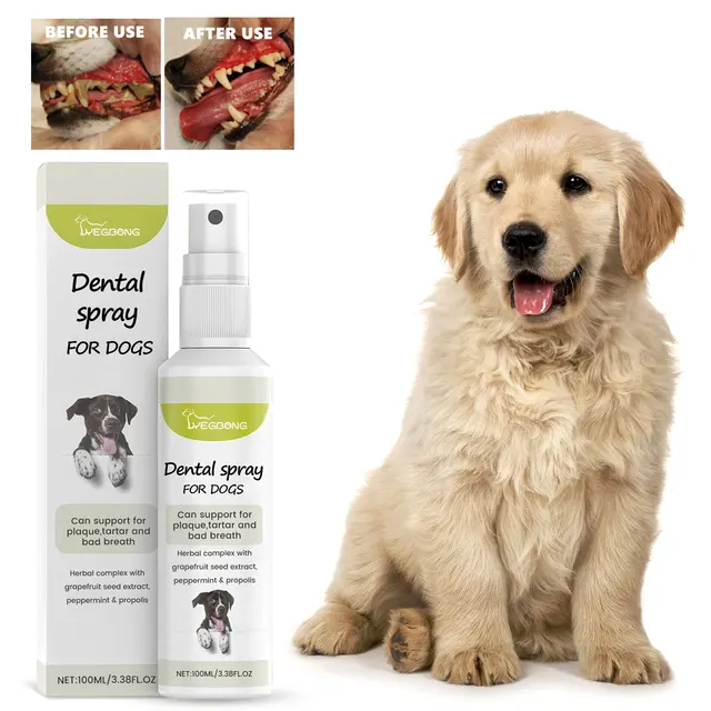 Pet Oral Cleaning Spray Mouth Tartar Plaque Clean Kitten Bad Breath Removal Dntal Calculus Prevention Cat Breath Freshen Liquid 1
