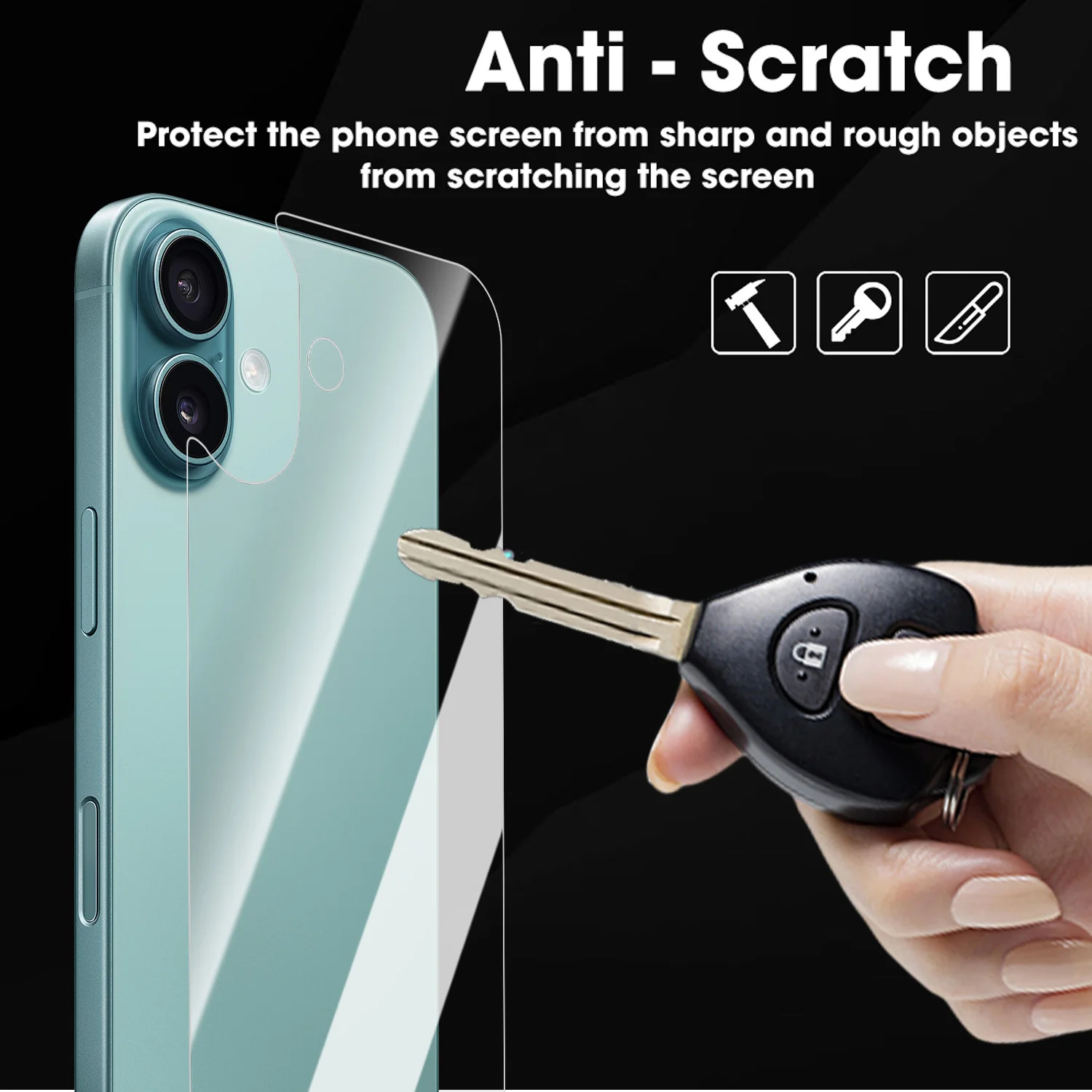 Phone Back Screen Protectors For iPhone 17 17Air 17Pro MAX Back Ultra Clear Soft TPU Hydrogel Films For iPhone17 Accessories 5