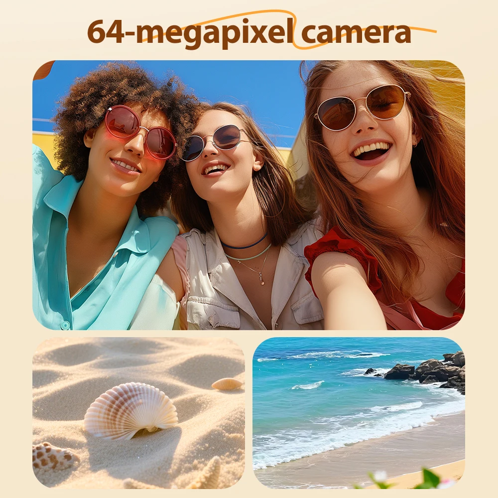 Caméra Action 4K Ultra HD 64MP montée sur un casque, capturant des images stabilisées