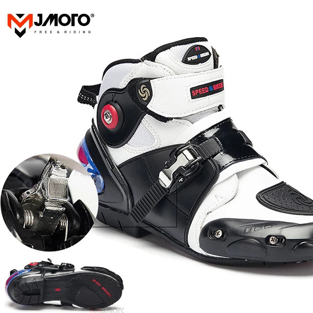 de moto para zapatos de cuero de microfibra, calzado deportivo antideslizante para Motocross, Invierno| | - AliExpress