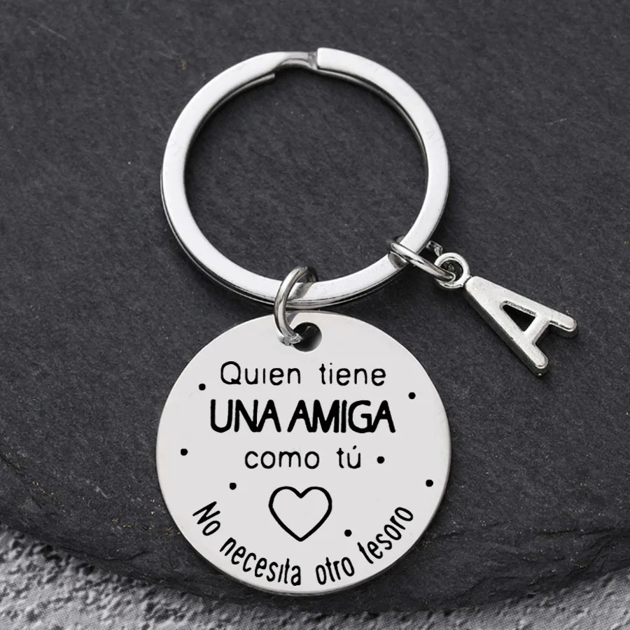 Best Friends Keychain for Friends, Friendship Gifts