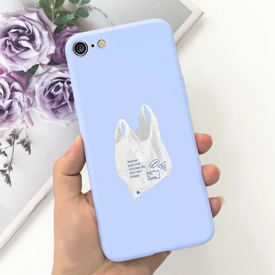 Fashion Marble Flower Slim Soft Silicone Back Cover Bumper Case