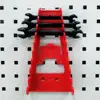 Wrench Spanner Sorter Holder Wall Mounted Tray Rack Storage Organizer Household Tool Organizer Rail Bracket Wrench Organizer 4