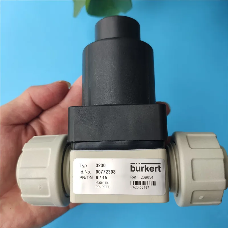 

Burkert3230 Pneumatic Diaphragm Valve In Baode, Germany 00772398