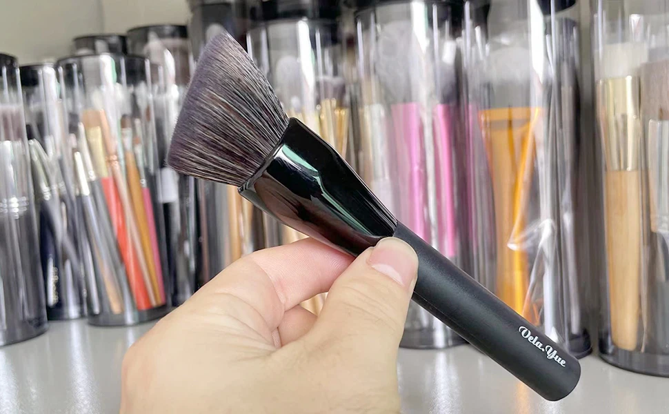 Description Picture 5 of itemVela.Yue Professional Foundation Brush Face Liquid Mineral Powder Cream Crease Base Sheer to Full Coverage Makeup Brush