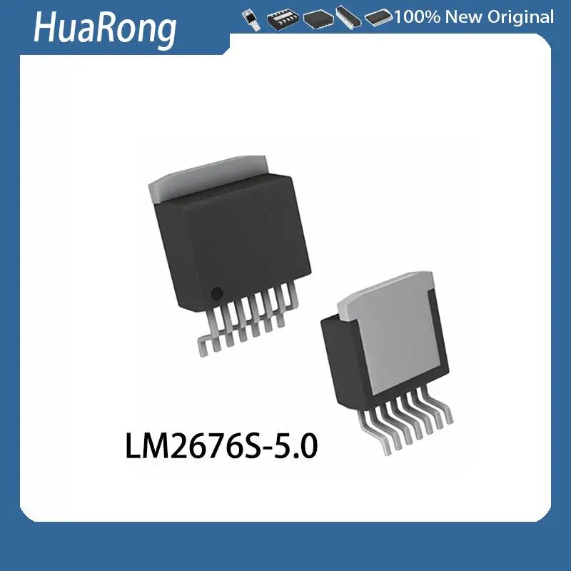 

5 шт./лот VN5E010MH VNSE010MH LM2676S-5.0 TO-263-7