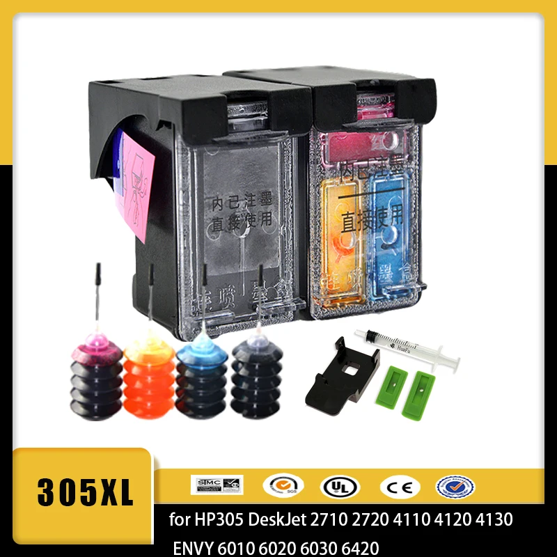 Printer Supplies Ink Cartridge Inkjet Ink Cartridge For HP 305 XL