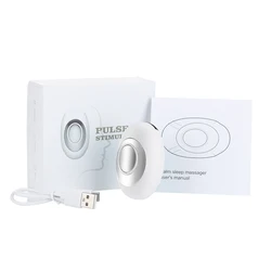 Microcurrent Handheld Sleep Aid for Insomnia Relief and Stress Reduction (WHITE)