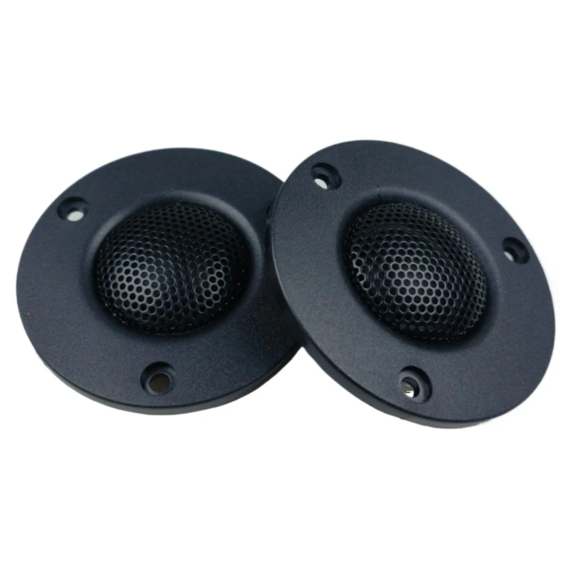 2Pcs 3 Inch Silk Film Tweeter Audio Speakers 4 Ohm 30W Home Treble Loudspeaker Hifi Music Mini Speaker DIY Sound System