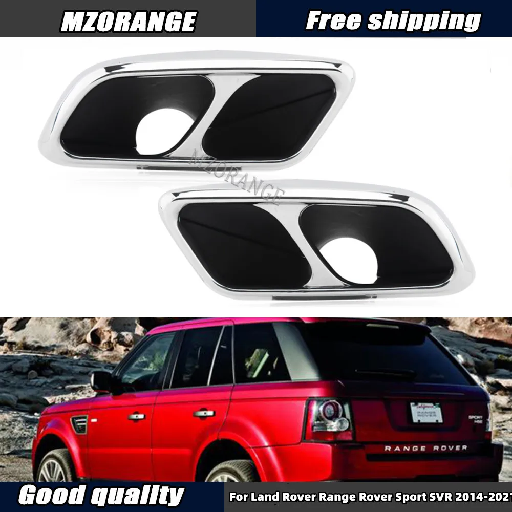 

Car Muffler Rear Tips Replace Exhaust Tips For Land Rover Range Rover Sport SVR 2014-2021 Car Accessories Stainless Steel