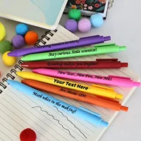 Colorful Pens Custom Names Text Retractable Ballpoint Pens Personalized Pens Laser-Engraved Logos Office & School Supplies Gift 3