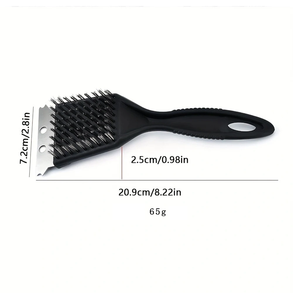 Barbecue Cleaning Tools 6/1pcs Barbecue Cleaning Brush 8" Stainless Steel Wire Bristles For Various Grills Charcoal Porcelain Home Party Accessories grill brush cleaning brushes