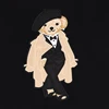 Luxury Brand Patch Bear Knit Sweater Women Autumn Winter Long Sleeve Loose Lauren Pullover Top Cashmere RL Knitwear Coat Clothes 6