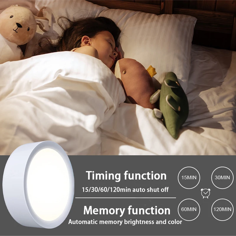 Smart Remote Control Cabinet Light Battery Powered Dimmable Warm/White for Kitchen Closet Aisle Stairs led night light led cabinet light under cabinet light cabinet lights led cabinet lights