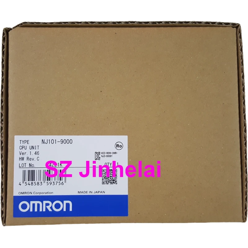 Omron NJ101-9000本物のCPUユニットコントローラーモジュール AliExpress