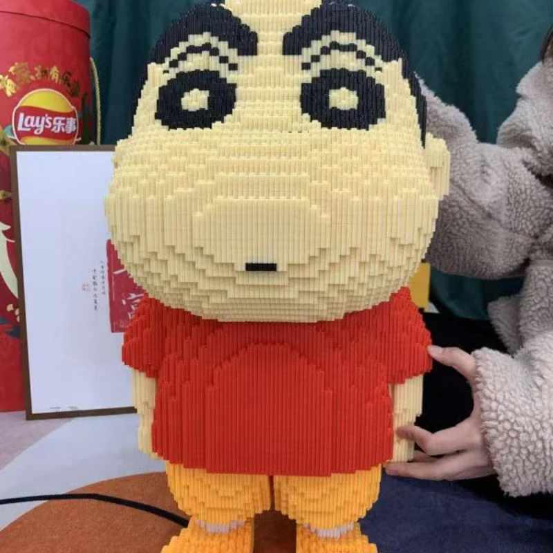 30CM 귀여운 조립 빌딩 블록 3D 모델 어린이 퍼즐 장난감 생일 선물 높은 난이도 빌딩 블록 장식품