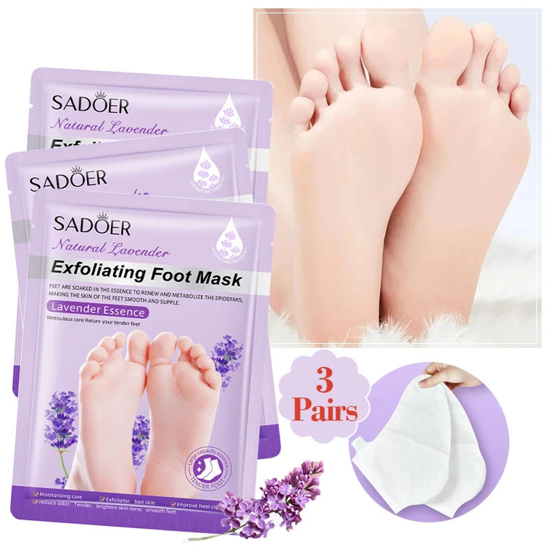 Exfoliating Foot Mask Foot Treatment Socks Scrub Remove Dead Skin
