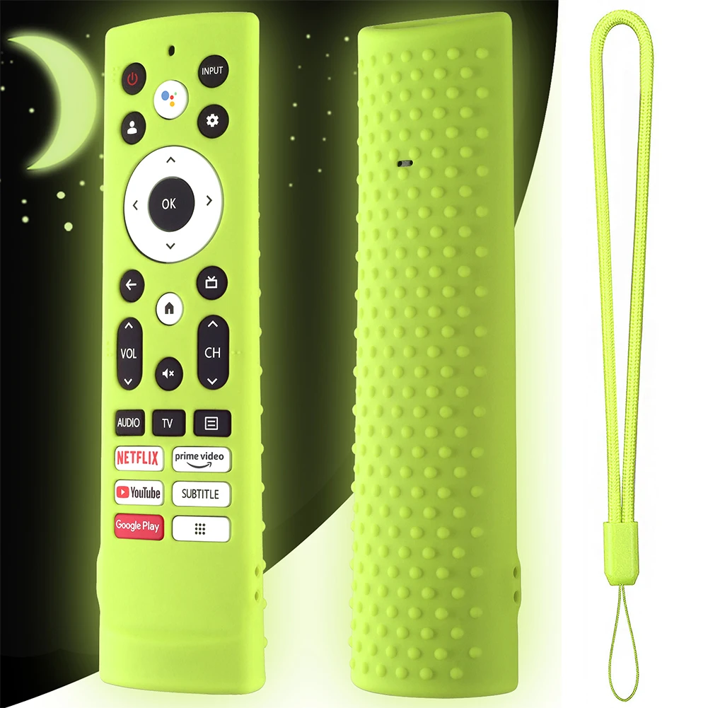 Remote Control Case Silicone Protective Cover Shockproof For Hisense 100L5G-DLT100B 100-inch 4k Smart TV PX1-PRO Cinema silicone remote case silicone remote sleeve silicone remote cover silicone case protector remote controller cover