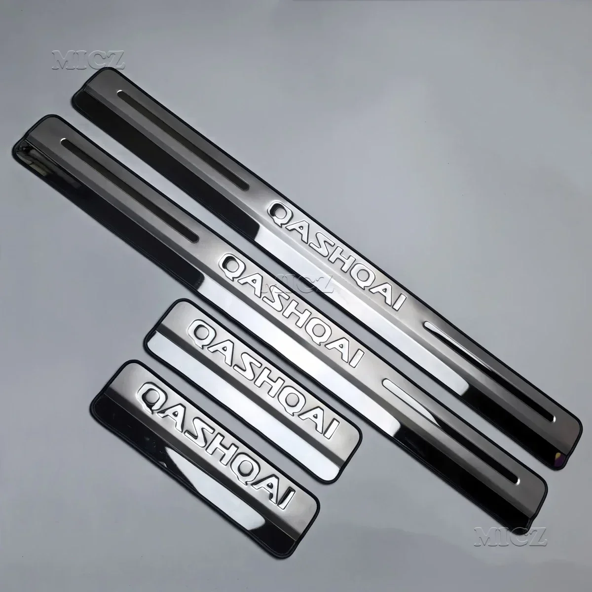 Door Sill Scuff Plate Stainless Steel Door Sills Pedal Car Styling Sticker For Nissan Qashqai J10 J11 2007-2013 2014-