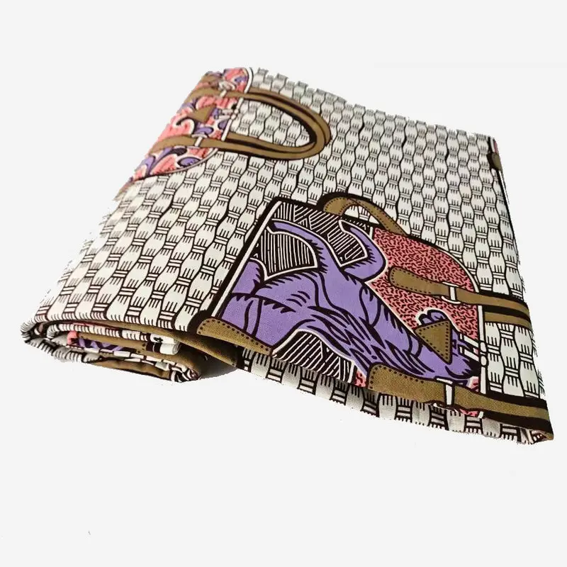 Ankara wax fabric cotton textile 100% african wax fabric clothing fabric